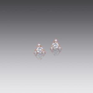 Baubles Bezel Set Diamond Drop Earrings