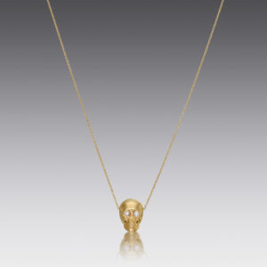 Skull Gold Necklace