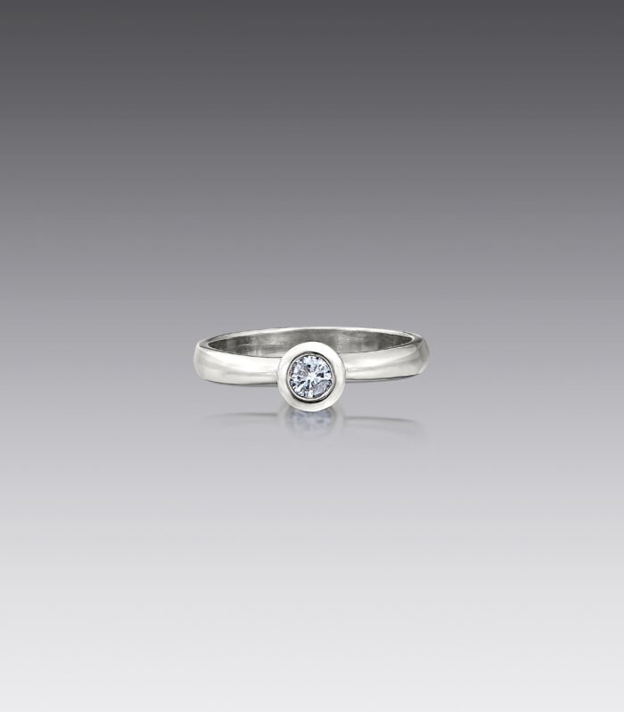 Metro Round Diamond Ring