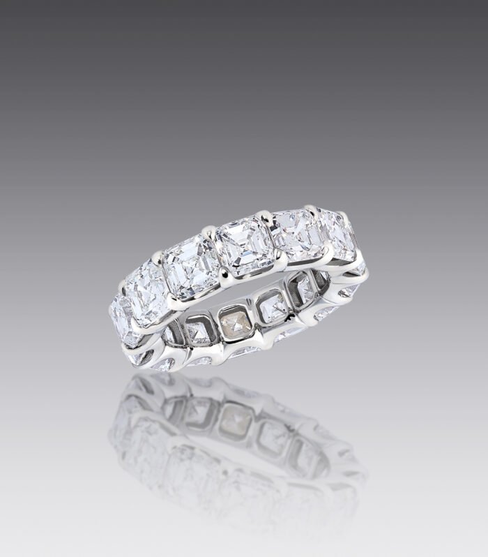 Giselle Diamond U Shape Eternity Band