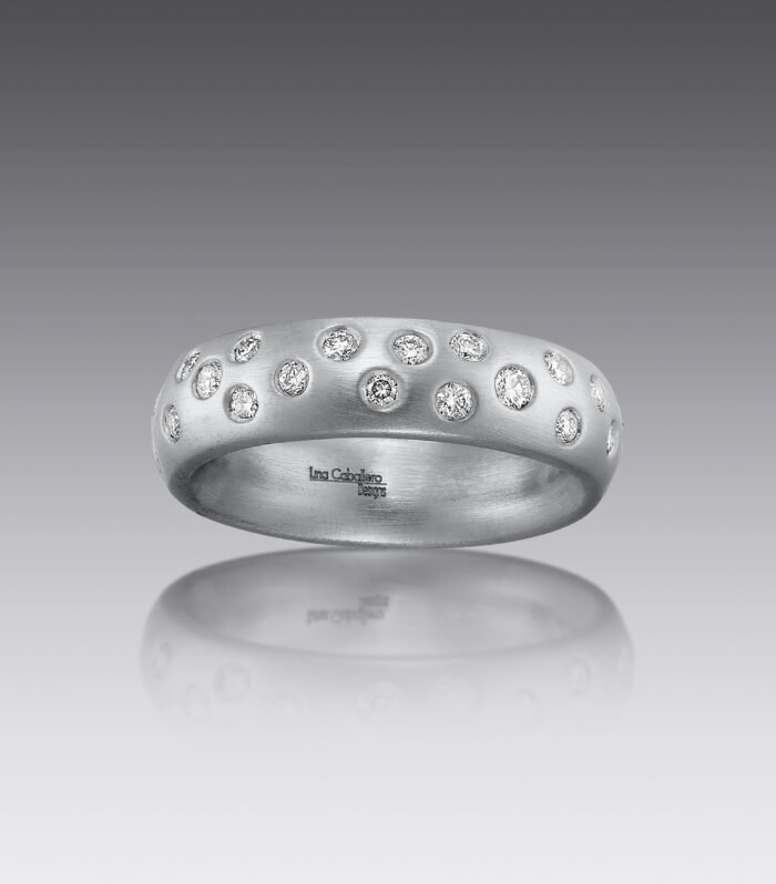 Galaxy Diamond Stack Ring