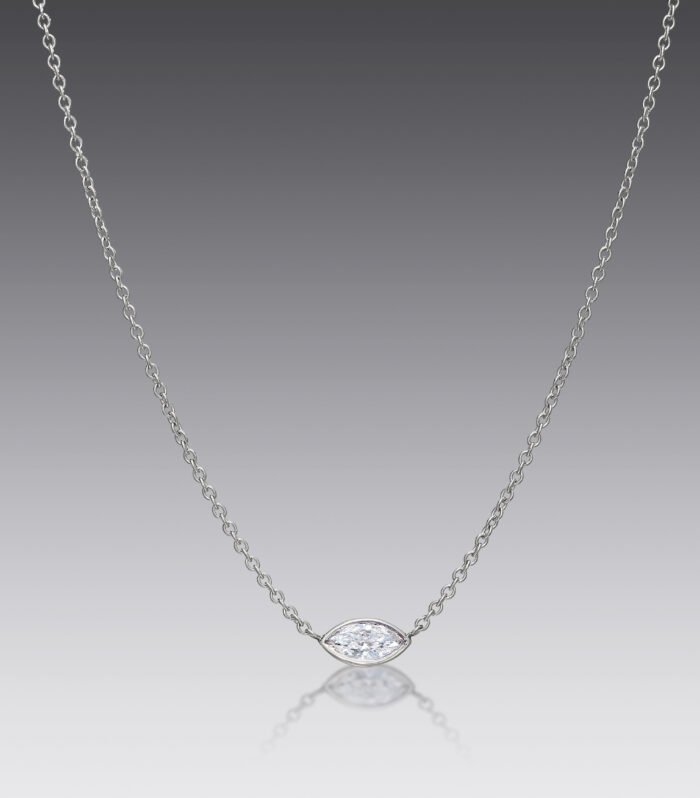 Cherish Marquise Diamond Necklace