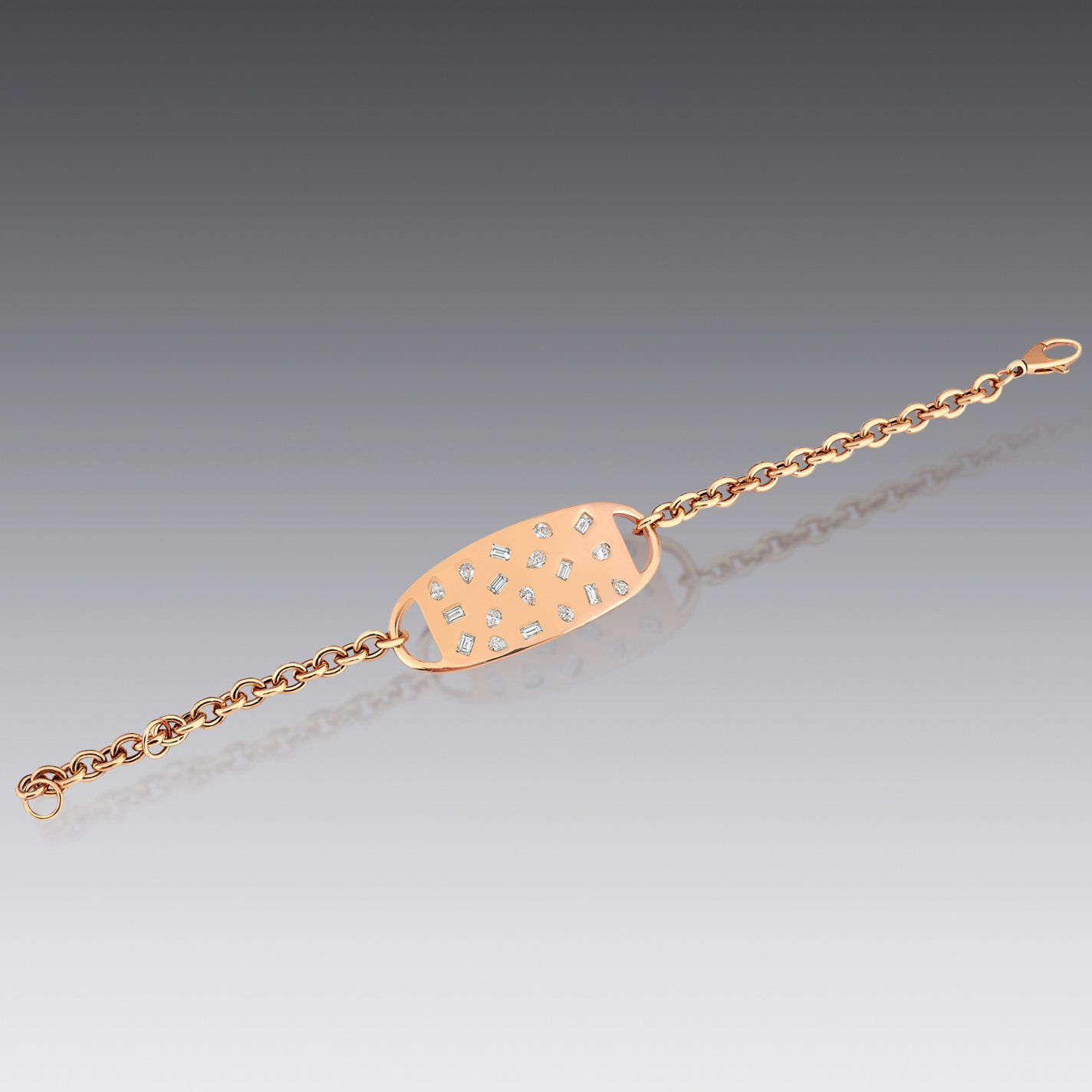 Vivian Mixed Shape Diamond Bracelet